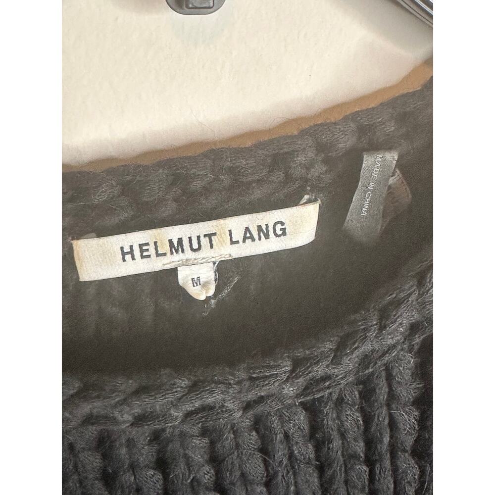 Helmut Lang Patchwork Angora Sweater - image 4